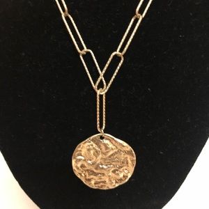 Gold women’s necklace